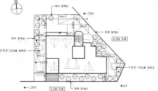 남현빌라 배치도 이미지
